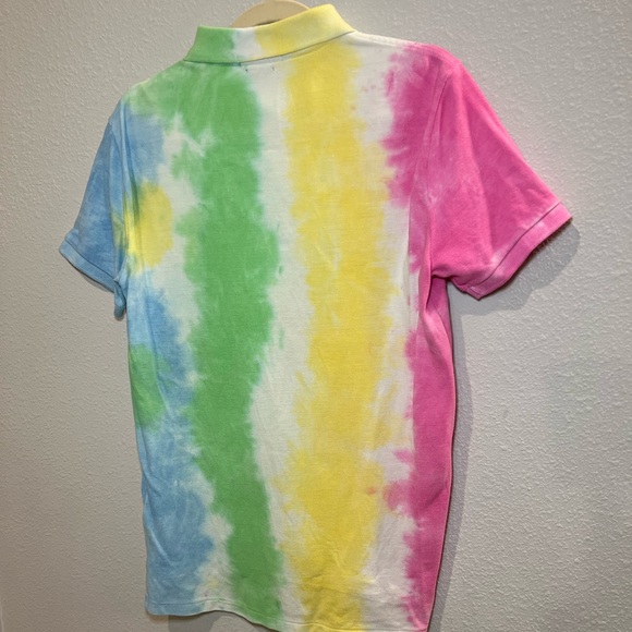Polo Ralph Lauren Men's Tie Dye Polo Shirt Size S - Picture 12 of 12